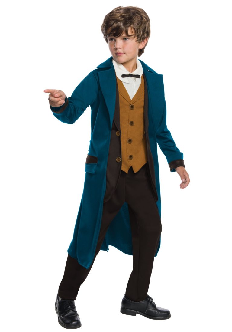 Deluxe Newt Scamander Boys Fancy Dress Costume ⋆